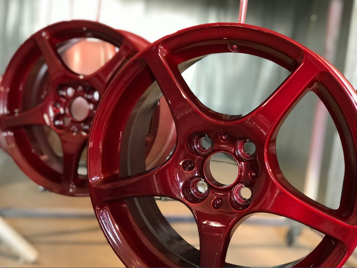 порошковая покраска дисков