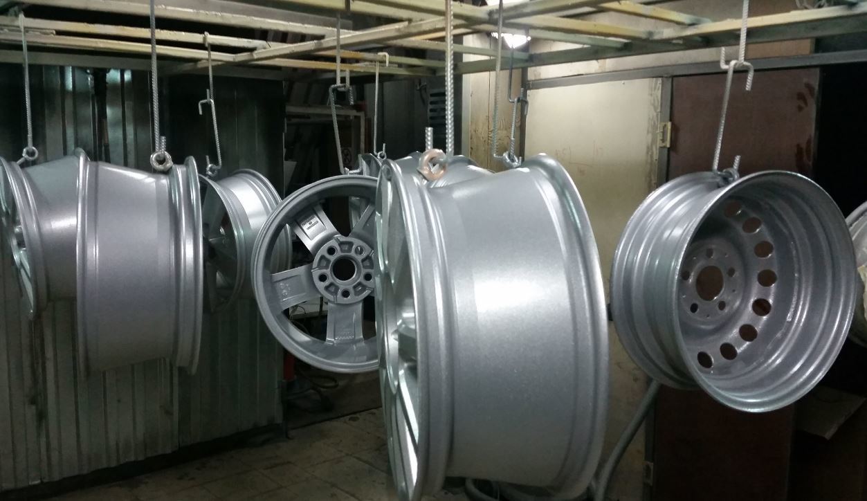 порошковая покраска дисков